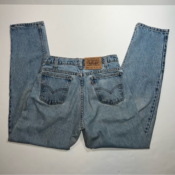 VINTAGE LEVIS 550 ORANGE TAB Denim Jeans Size 29 Waist - Picture 5 of 15